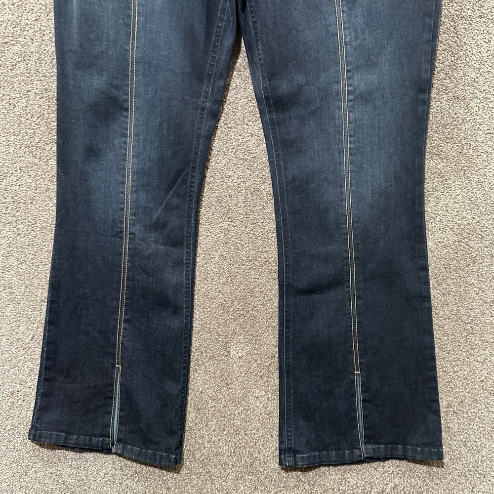 Democracy Ab Technology Itty Bitty Boot Jeans Women 16 High Rise Shaping Stretch - Picture 9 of 16
